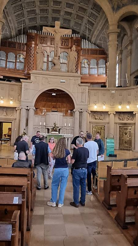 Quelle: ekma/de Vos Vorbereitungen für ARD-Fernsehgottesdienst aus der Christuskirche