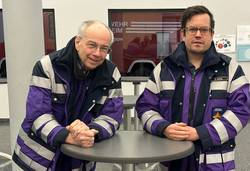 Quelle: privat Notfallseelsorger Ulrich Nellen und Dominik Wille