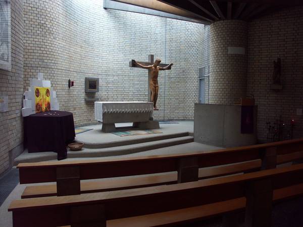 Bild von der Kapelle in der Universitätsmedizin Mannheim