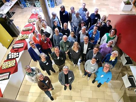 Gruppenfoto der neu gewählten Synodalen 2026