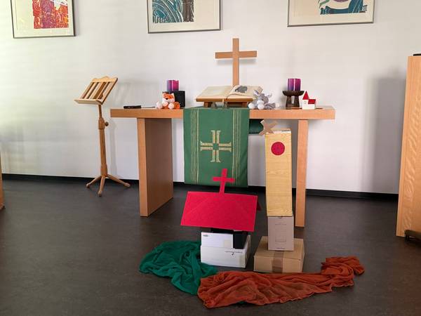 Lass uns eine Kirche bauen