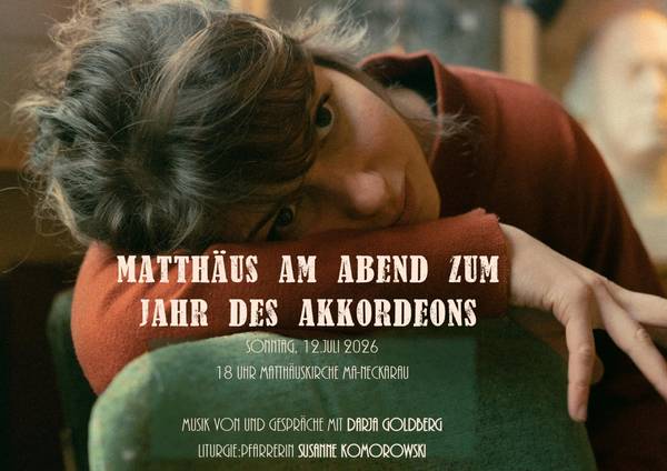 Quelle: Gemeinde Akkordeonkonzert am 12. Juli in der Matthäuskirche